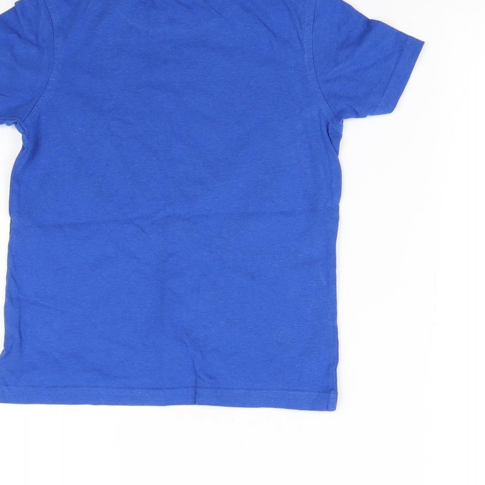 George Boys Blue Basic T-Shirt Size 5 Years