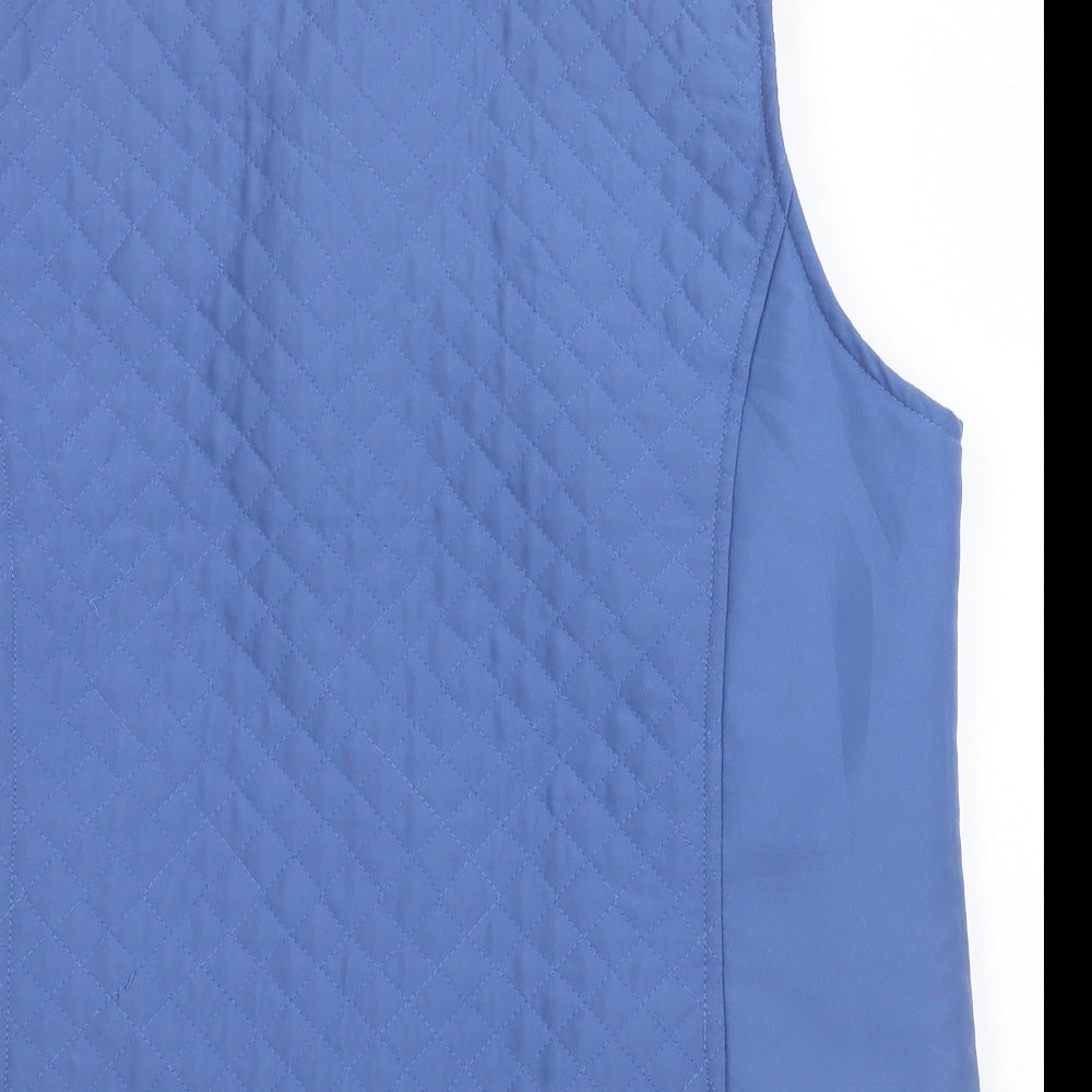 EWM Womens Blue Gilet Waistcoat Size M