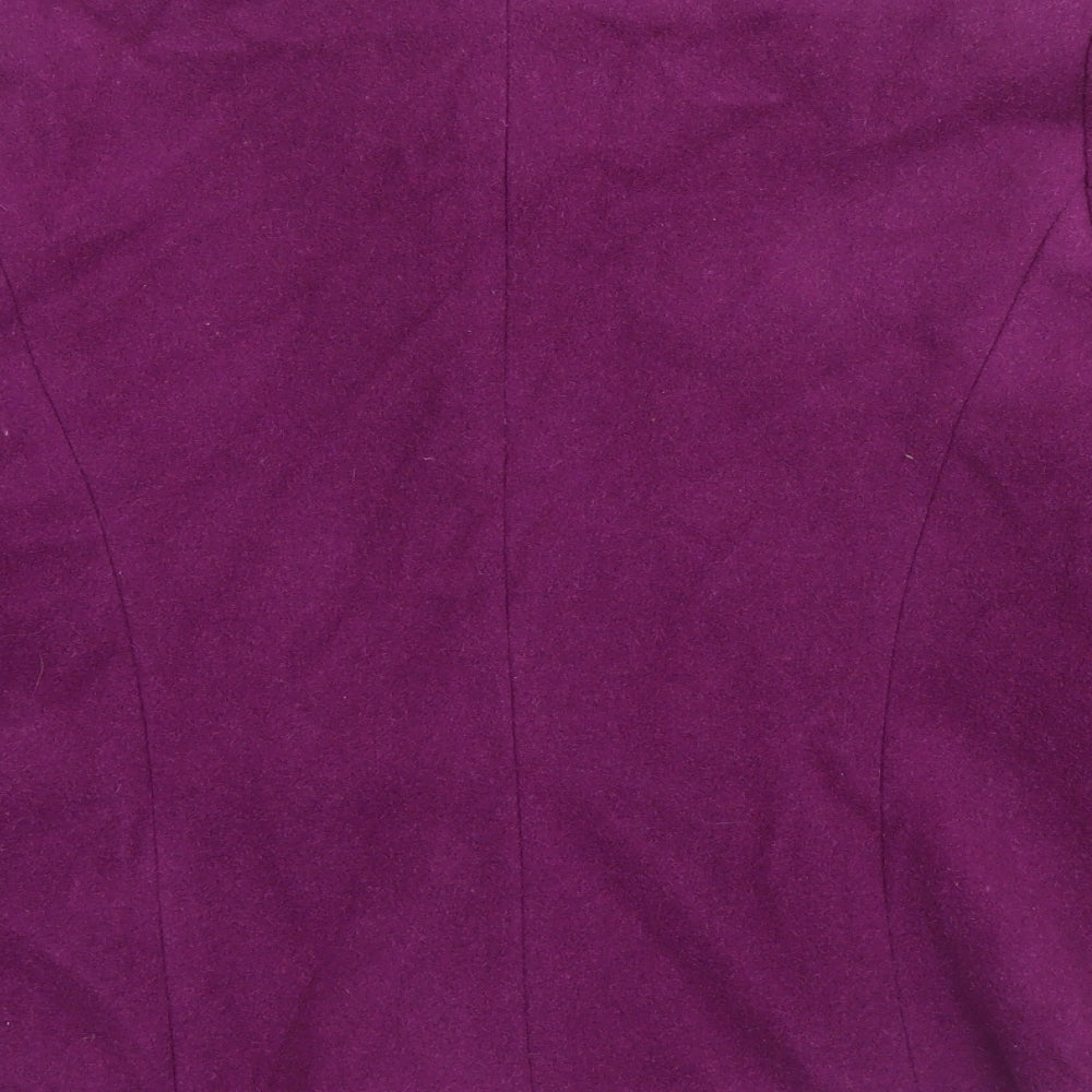 Preworn Womens Purple Jacket Size 12