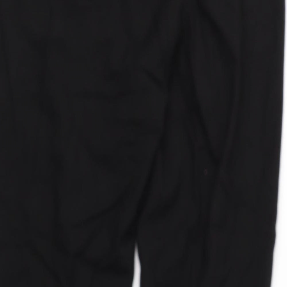 Monnari Womens Black Trousers Size 10 L28 in