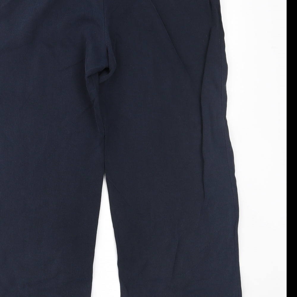 JFW Womens Blue Cropped Trousers Size 14 L23 in