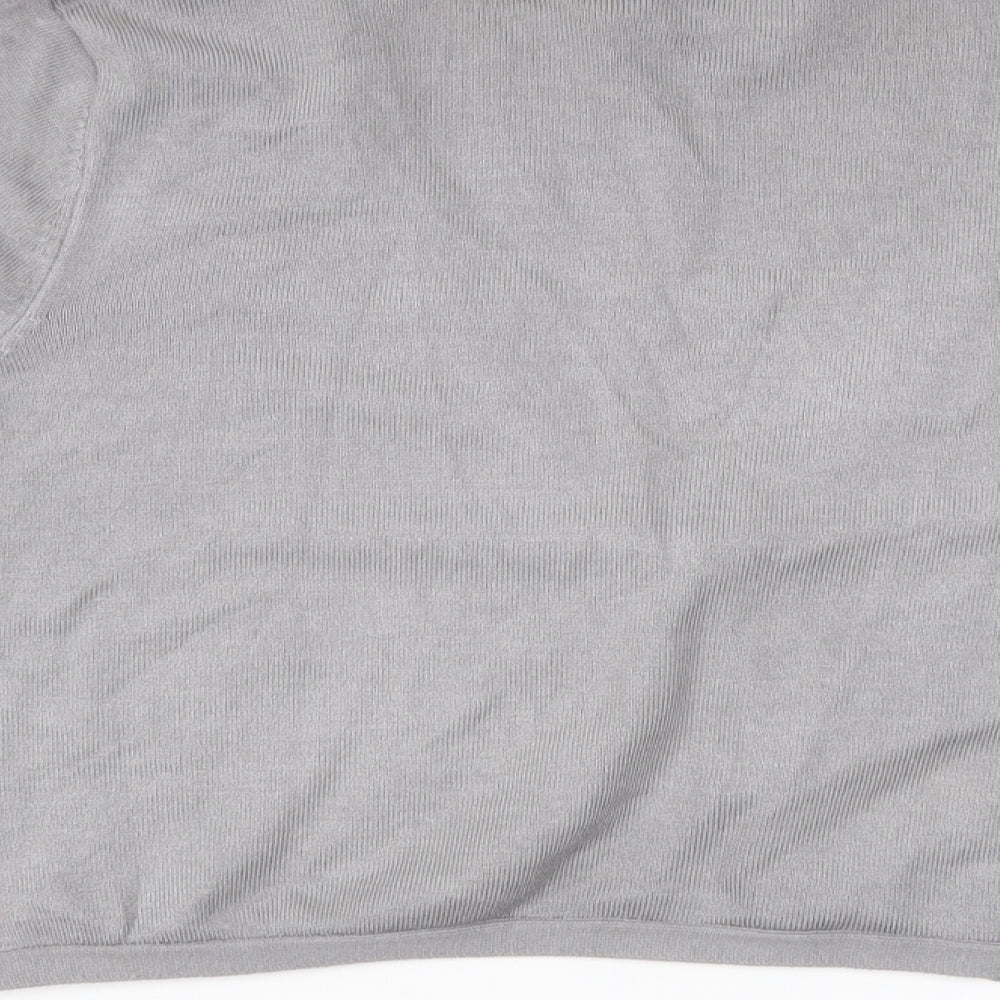 Together Womens Grey Knit Cardigan Jumper Size 16