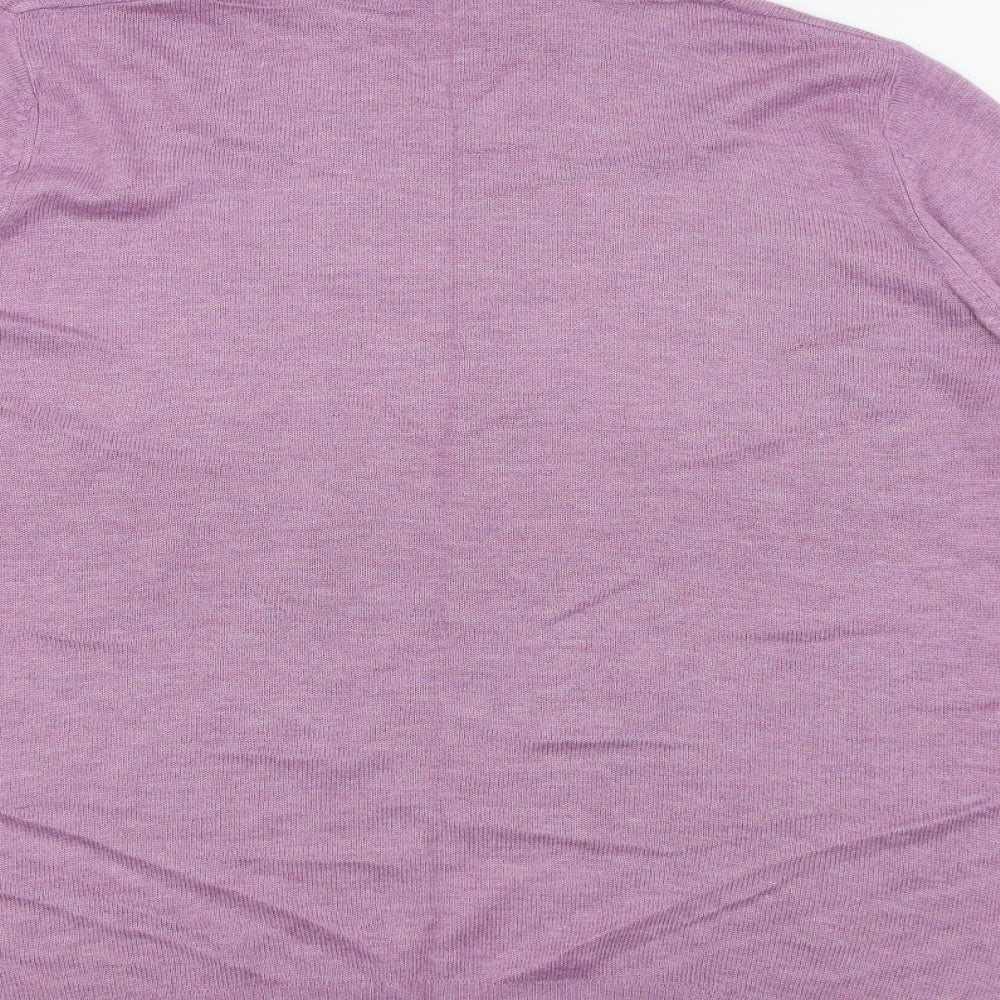 BHS Womens Purple Basic T-Shirt Size 20
