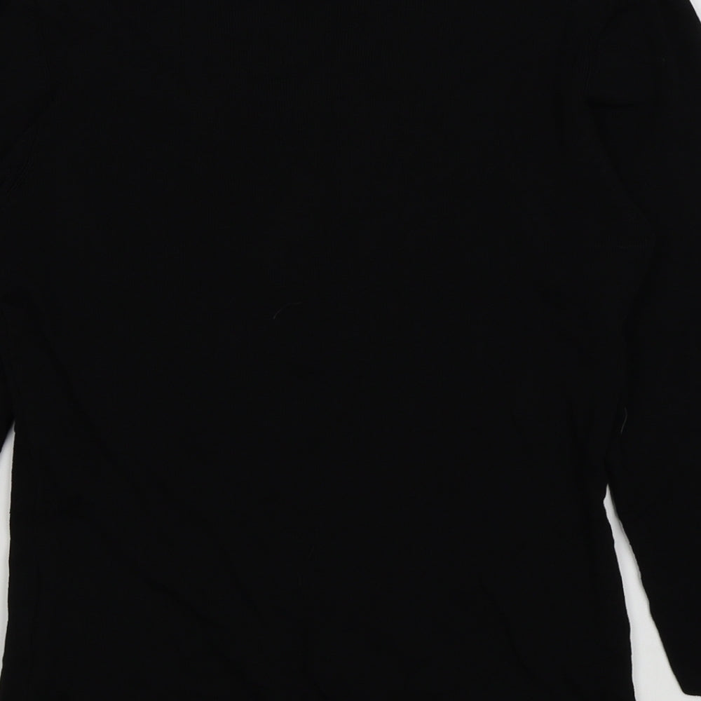 Whisper Womens Black Pullover Jumper Size M