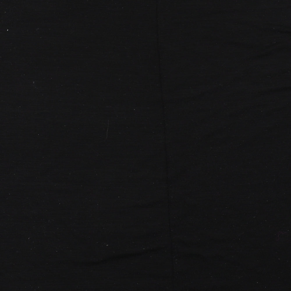 FUNKY FIT Womens Black Basic T-Shirt Size M