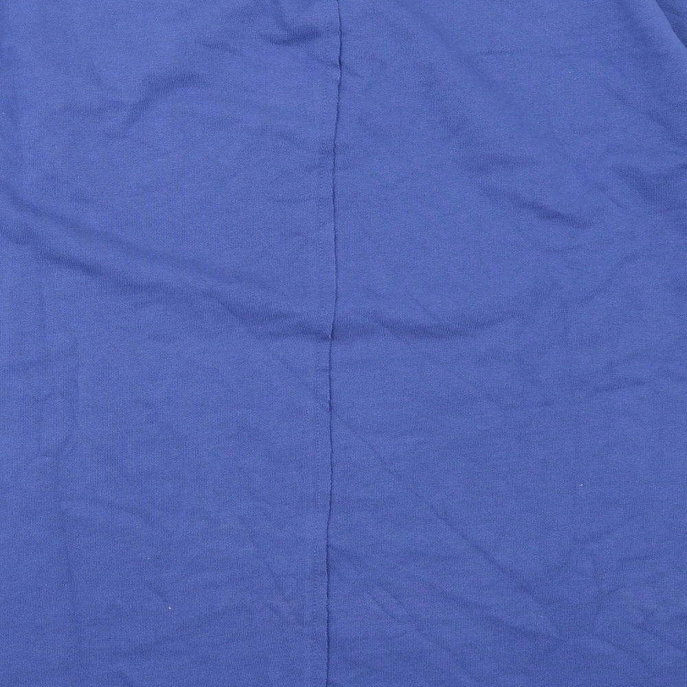 Mennace Mens Blue Pullover Sweatshirt Size M