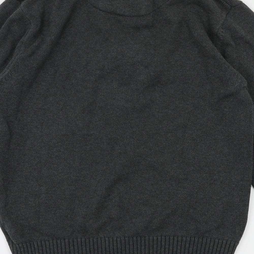 Preworn Mens Grey Pullover Hoodie Size M