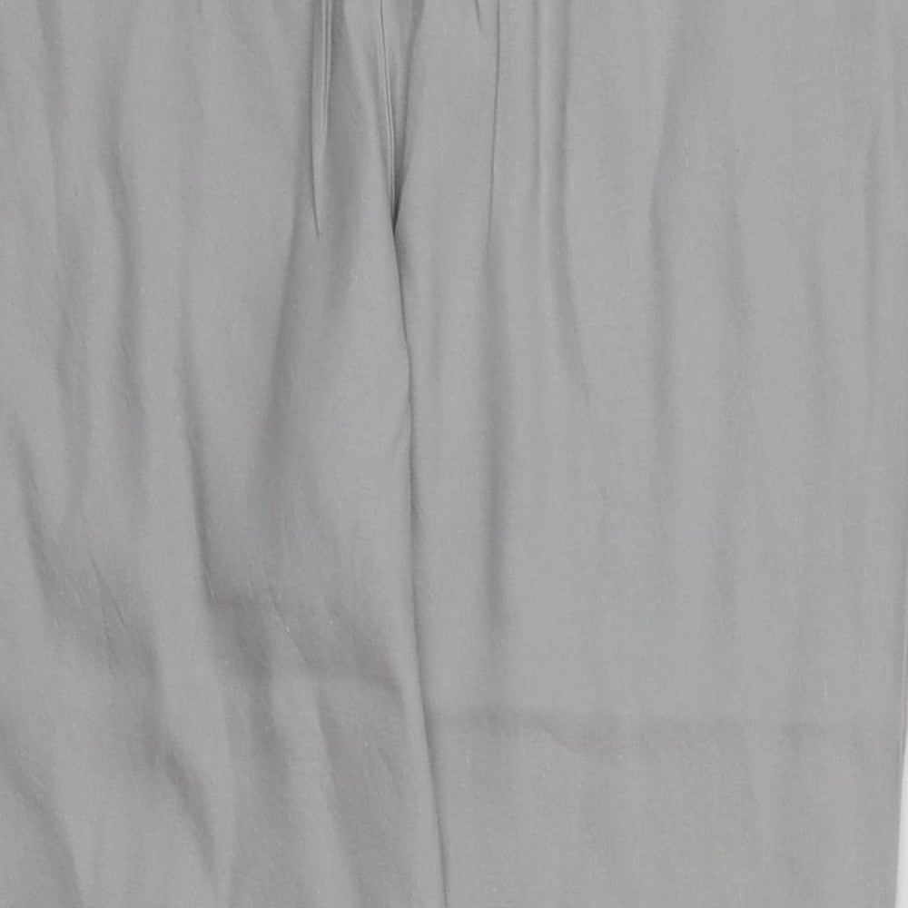 m&s Womens Green Trousers Size 14 L25 in