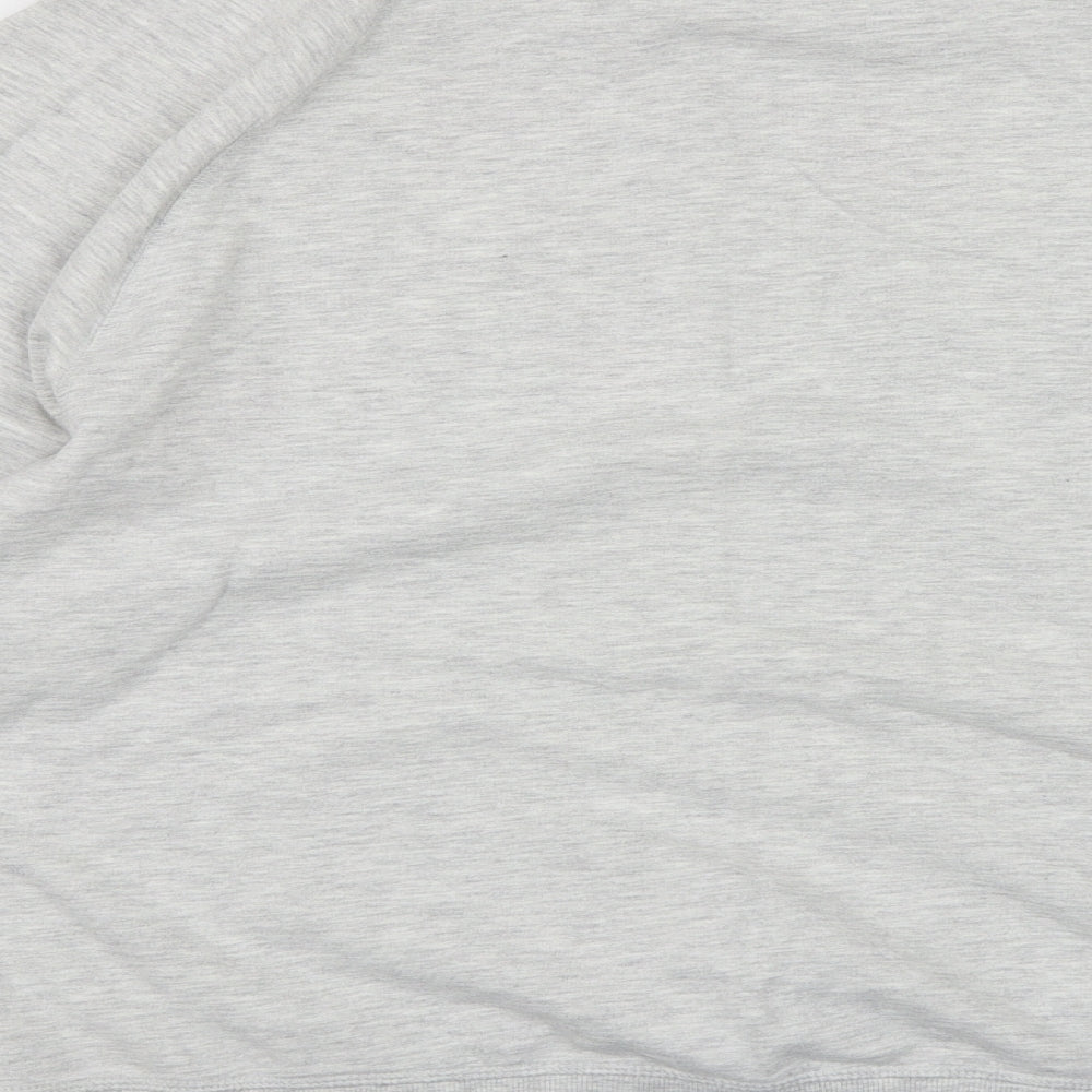 George Womens Grey Jersey Top Pyjama Top Size 16 - Star print
