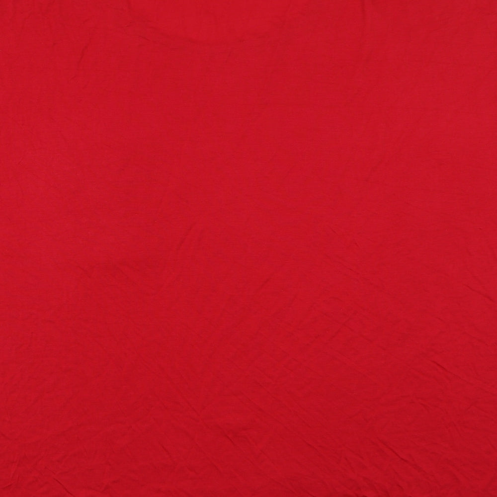 Studio Womens Red Basic T-Shirt Size 20
