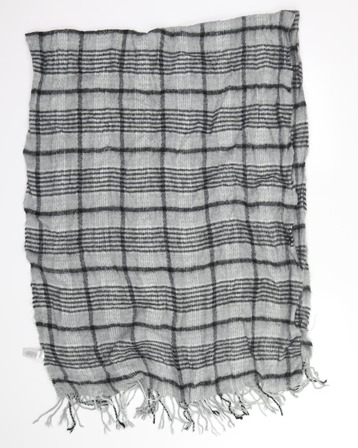 Primark Grey Check Scarf