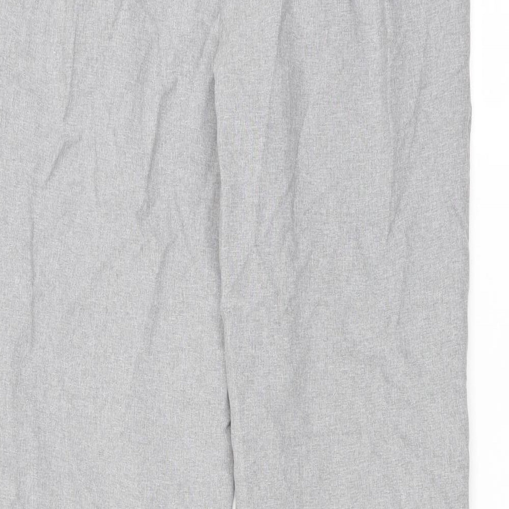Marks and Spencer Womens Grey Trousers Size 12 L29 in