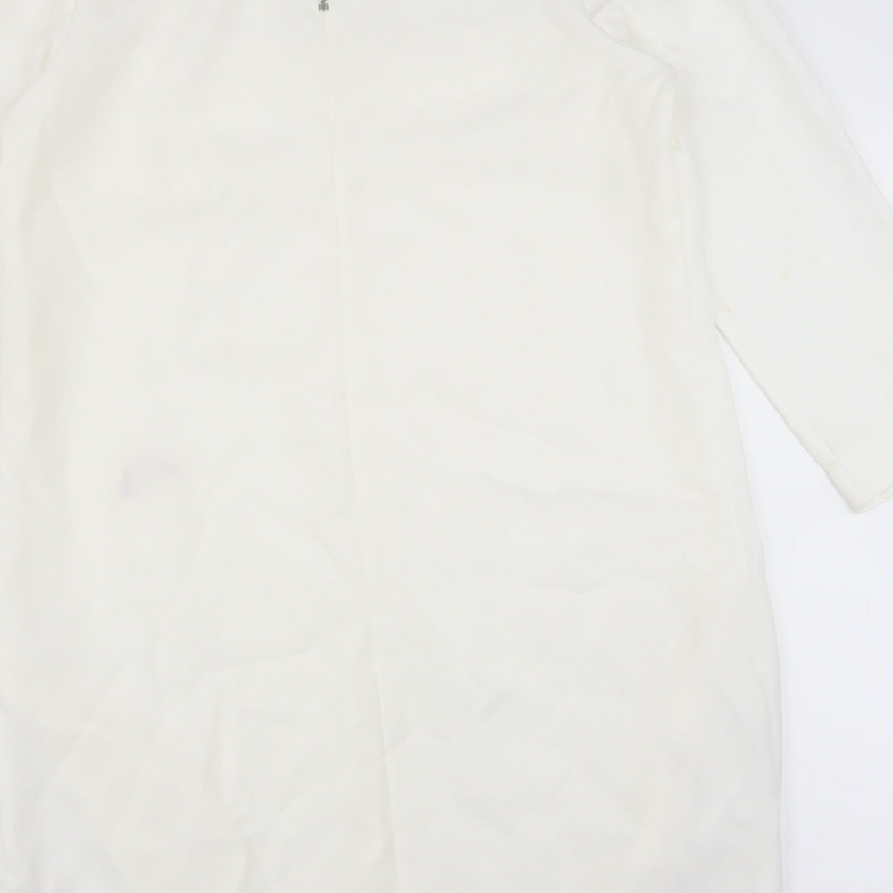 River Island Womens White Shift Size 12