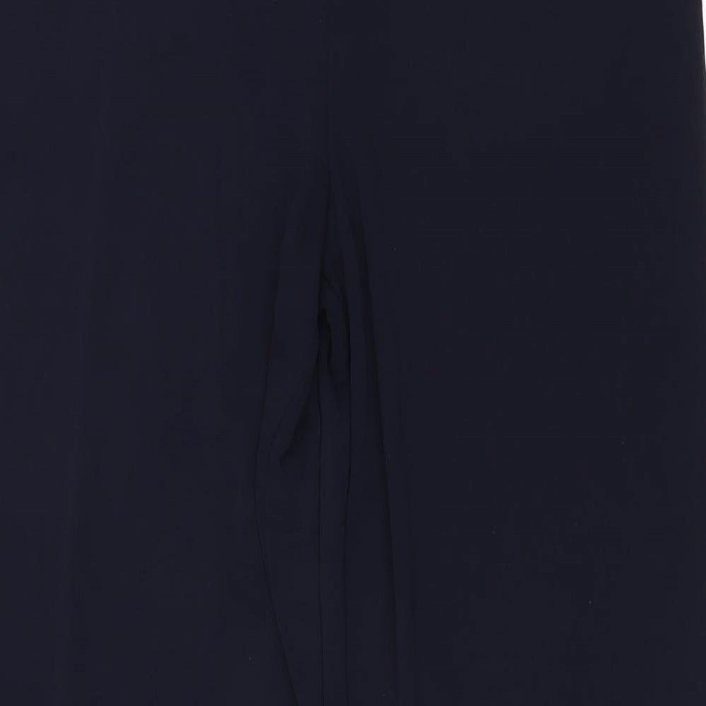 Marks and Spencer Womens Blue Trousers Size 14 L31 in