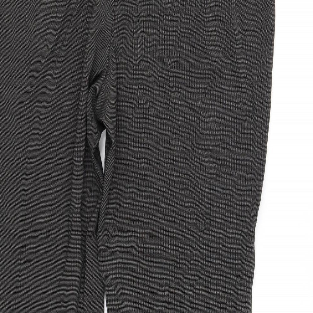 Marks and Spencer Womens Grey Trousers Size 18 L29 in