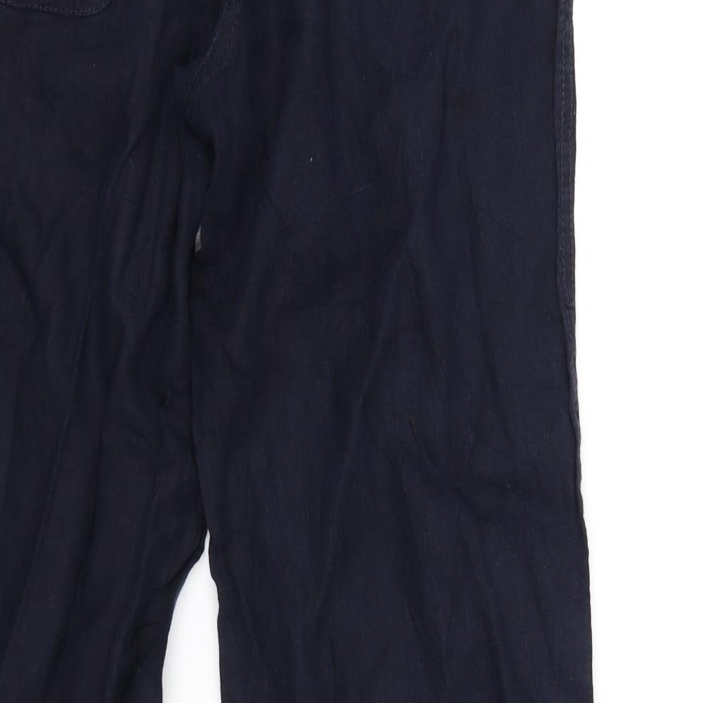 Marks and Spencer Womens Blue Trousers Size 14 L29 in