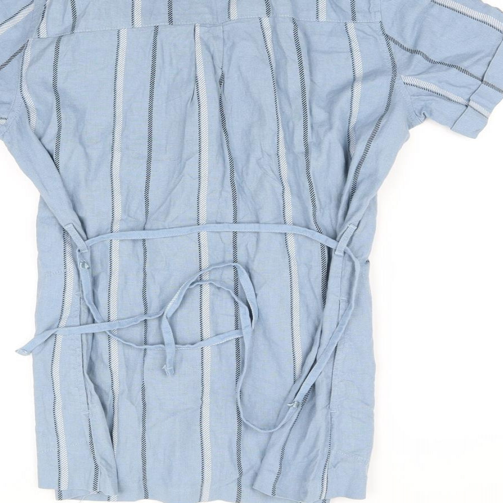 NEXT Girls Blue Pullover Blouse Size 10 Years