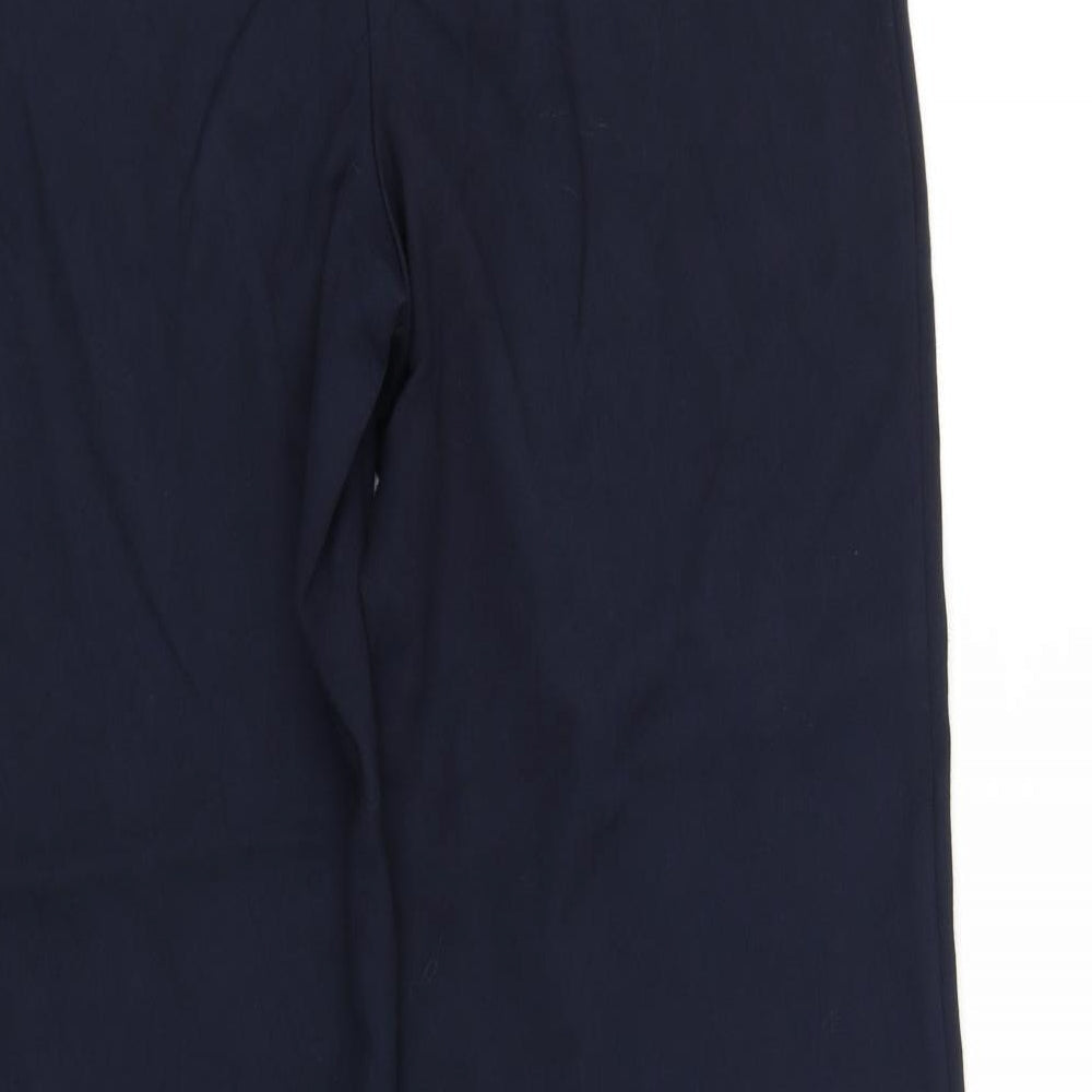 Marks and Spencer Womens Blue Trousers Size 12 L30 in