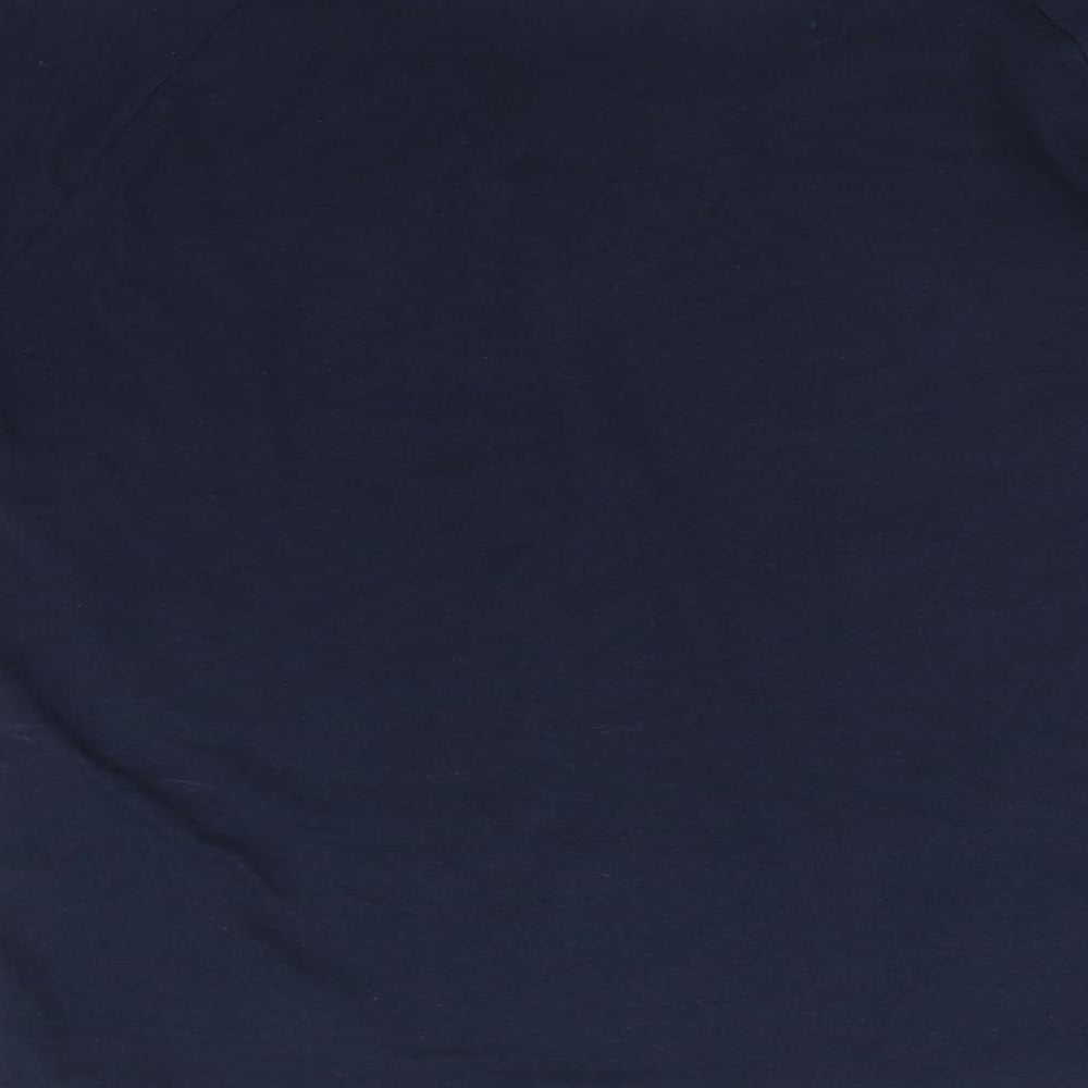 H&M Girls Blue Basic T-Shirt Size 13-14 Years