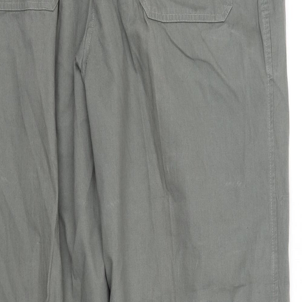 Marks and Spencer Womens Green Trousers Size 40 in L31 in