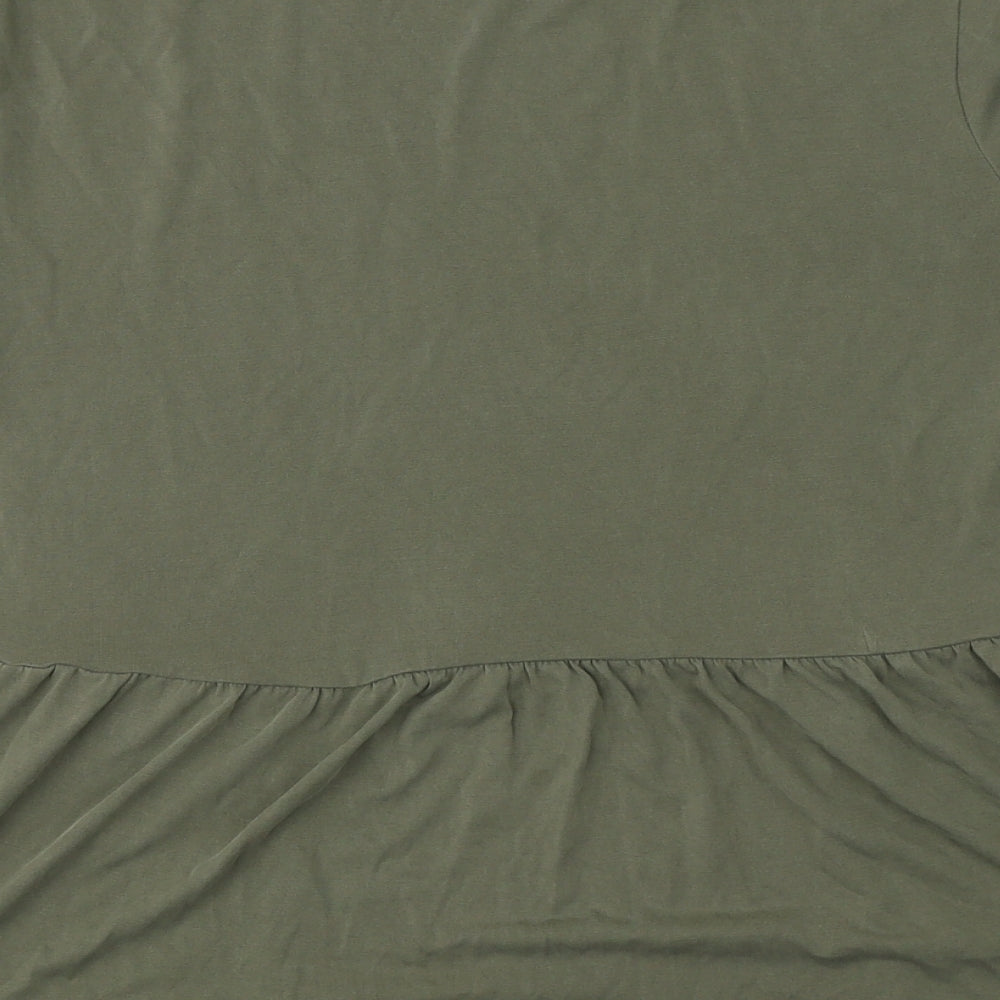 Primark Womens Green Basic T-Shirt Size 10