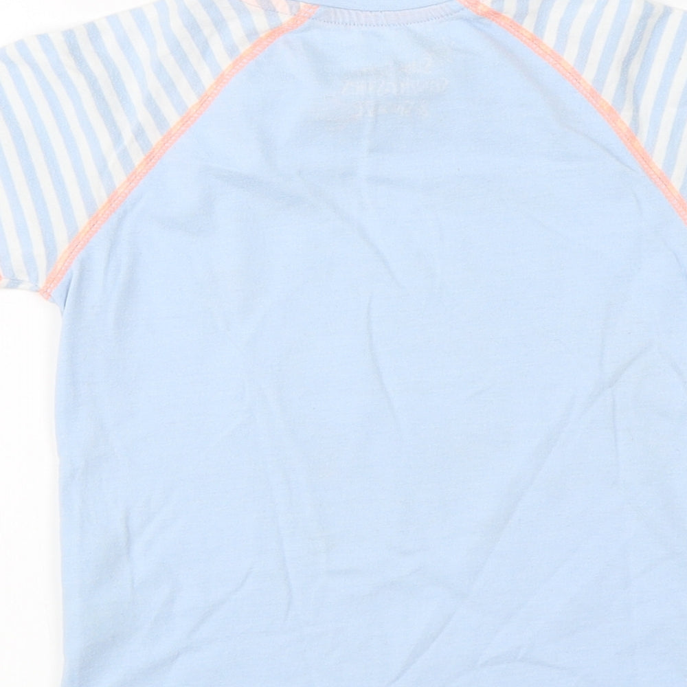 Matalan Boys Blue Basic T-Shirt Size 4-5 Years