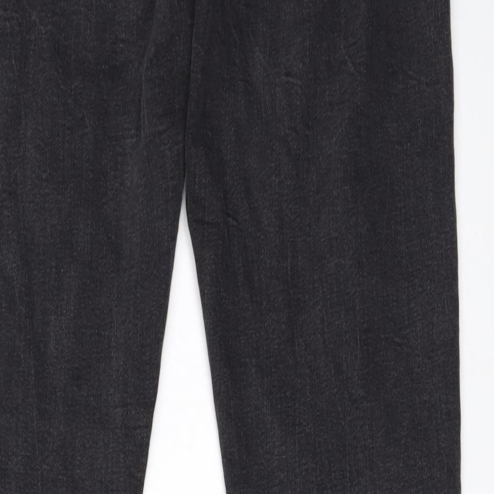denim co Womens Black Skinny Jeans Size 8 L24 in