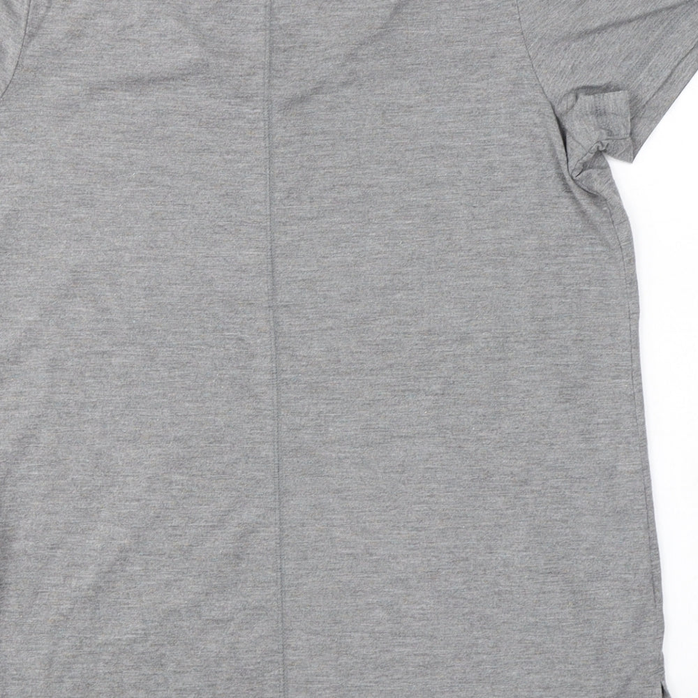 NEXT Womens Grey Basic T-Shirt Size 14