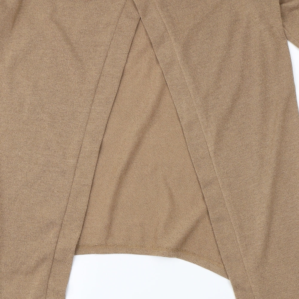 AX Womens Beige Pullover Jumper Size S