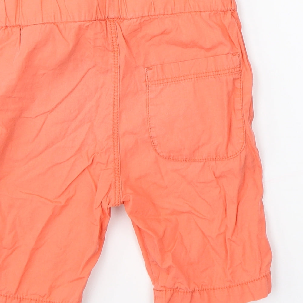 H&M Boys Orange Cargo Shorts Size 3-4 Years