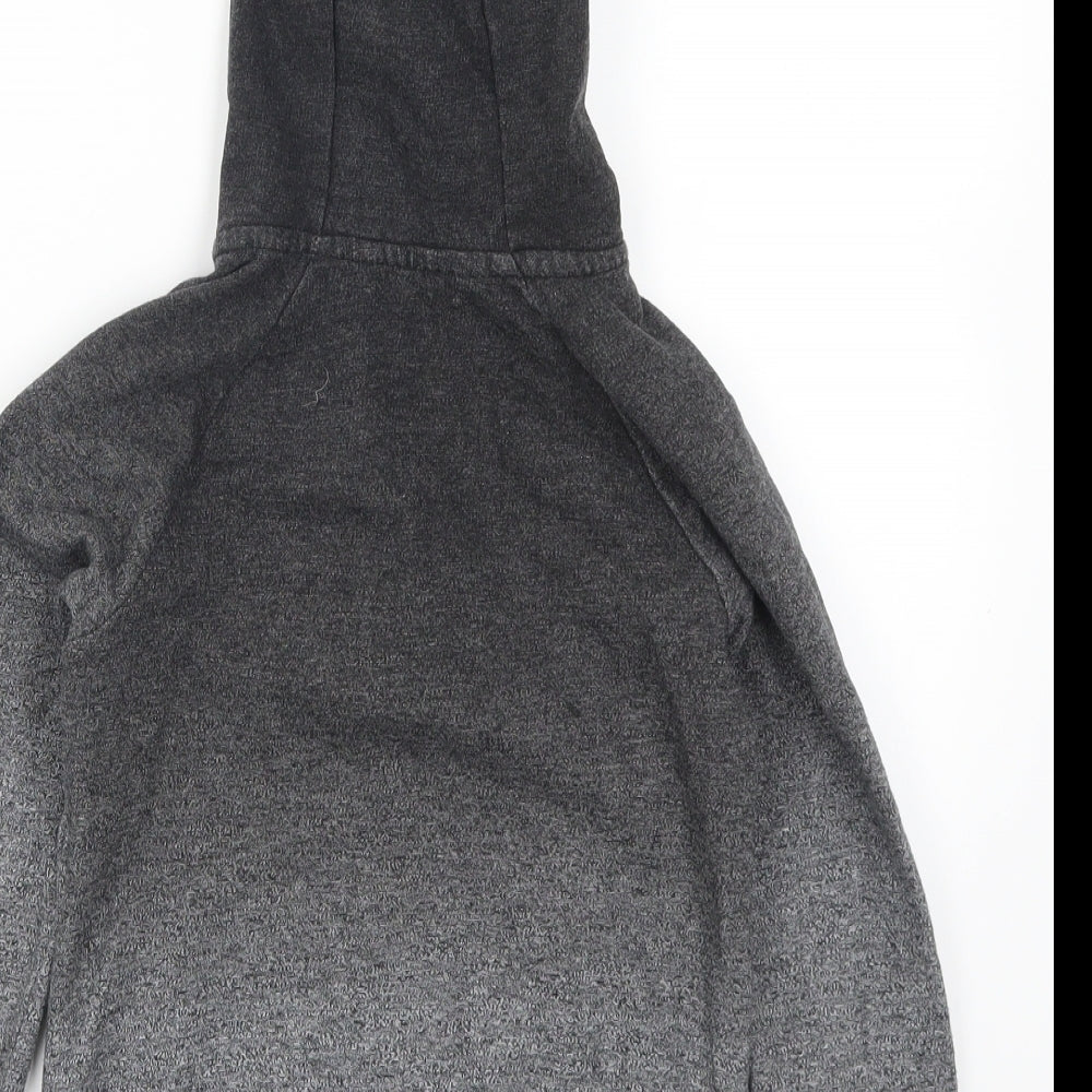George Boys Grey Full Zip Hoodie Size 5-6 Years - Tokyo JPN