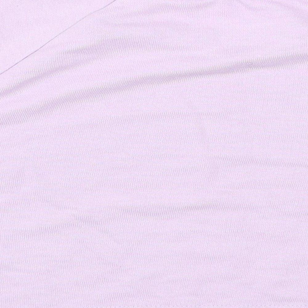 New Look Girls Purple Basic T-Shirt Size 10-11 Years - NYC