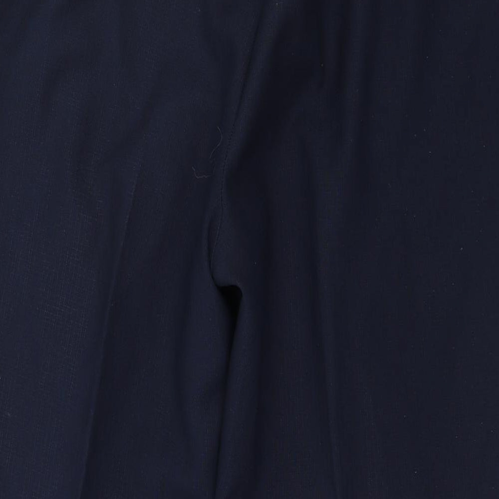 Marks and Spencer Womens Blue Trousers Size 16 L26 in