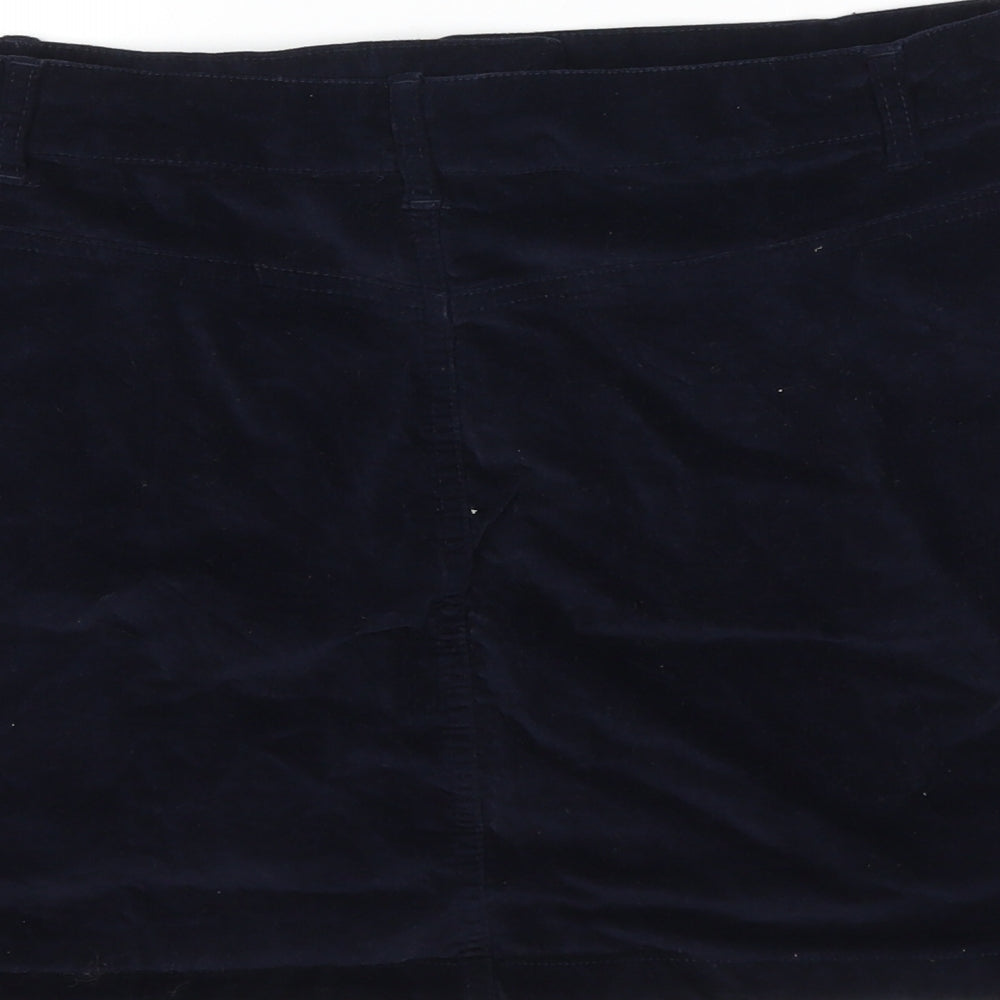 NEXT Womens Blue Skater Skirt Size 14