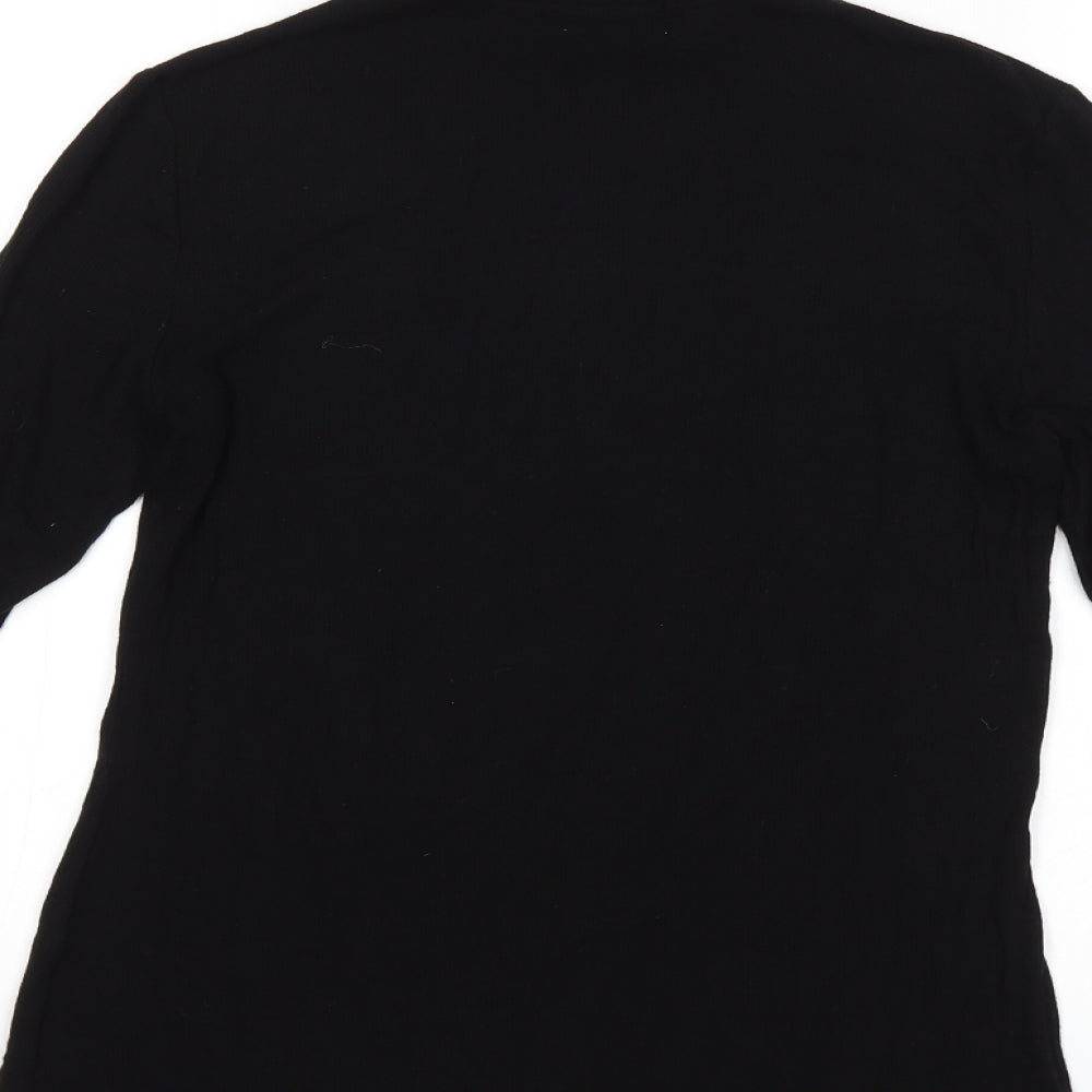 Papaya Womens Black Pullover Jumper Size 14