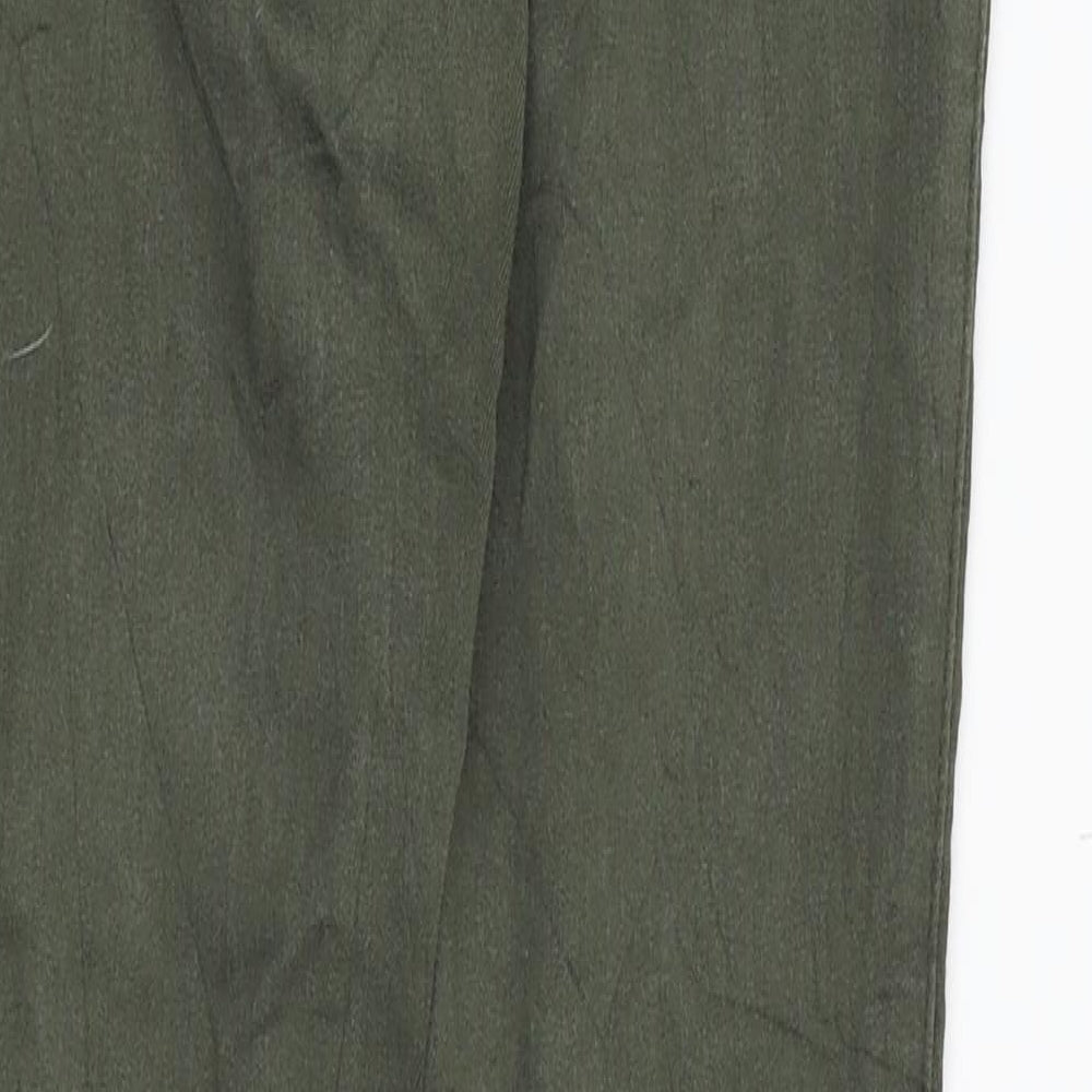 Matalan Womens Green Denim Straight Jeans Size 10 L29 in