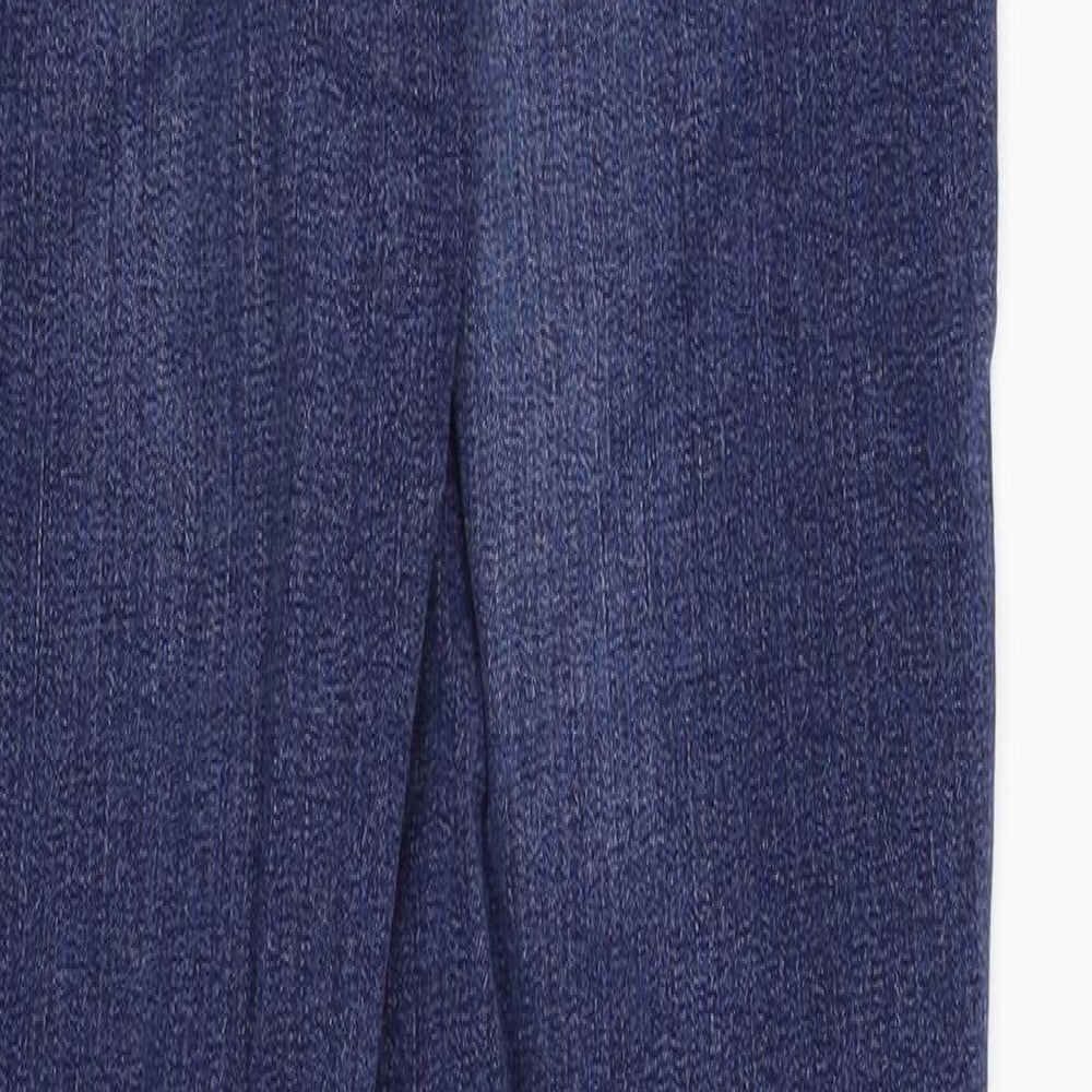 Topshop Womens Blue Denim Skinny Jeans Size 26 in L30 in