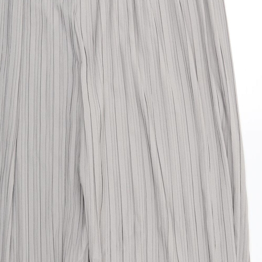 Missguided Womens Grey Trousers Size 14 L26 in