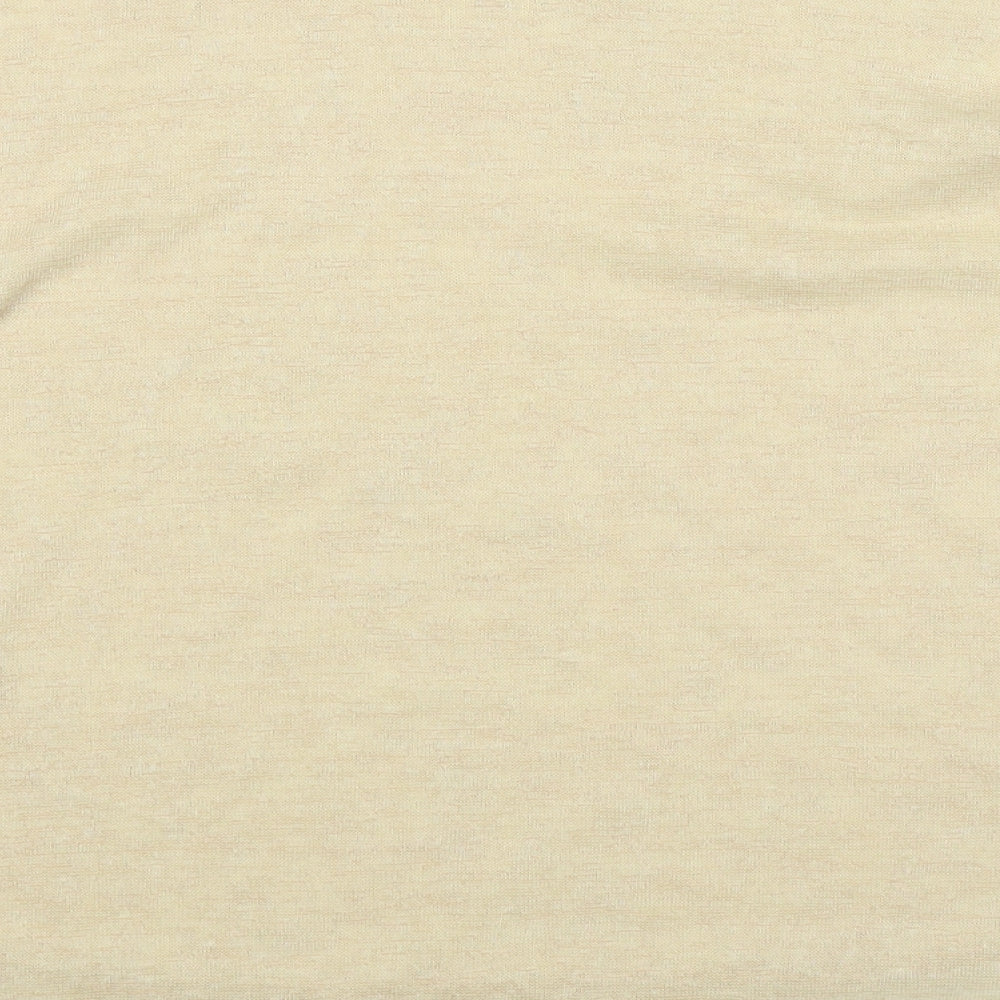 QED London Womens Beige Knit Pullover Jumper Size S
