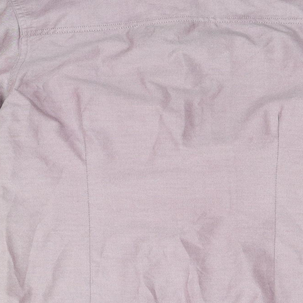 US Polo Assn. Mens Purple Button-Up Size S