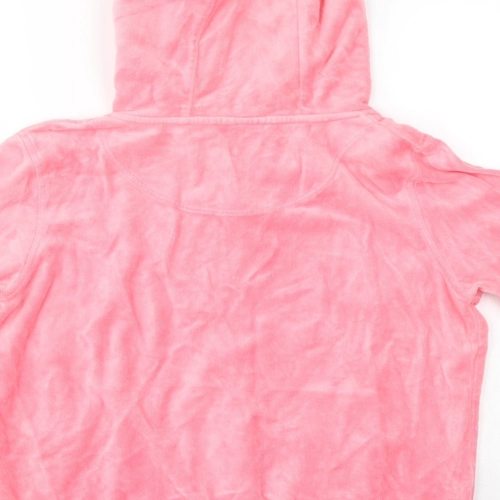 ESMARA Womens Pink Full Zip Hoodie Size 10
