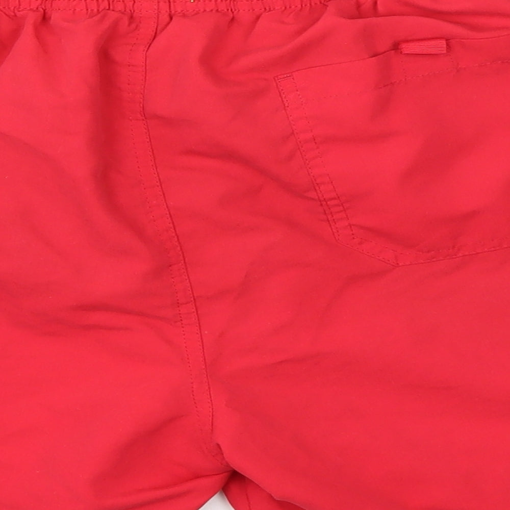 Cedar Wood State Mens Red Sweat Shorts Size M
