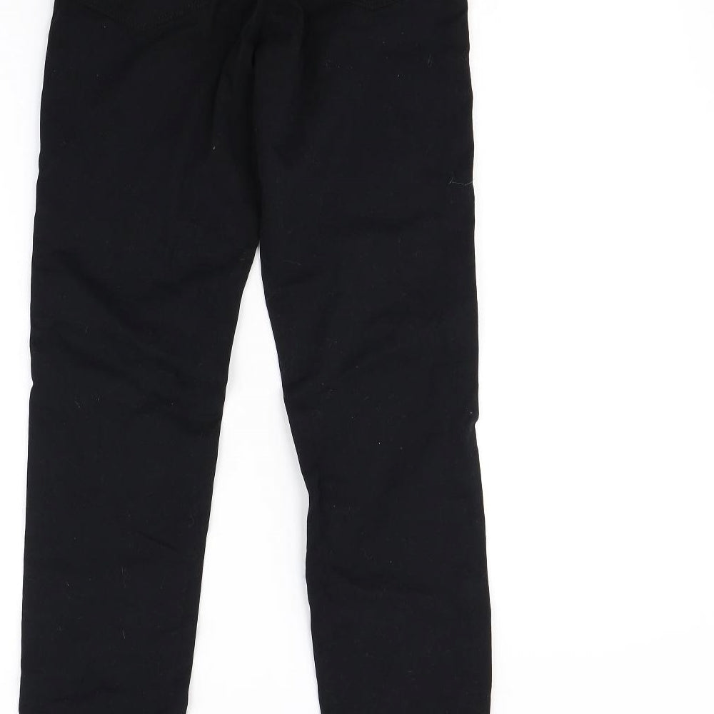 Papaya Womens Black Straight Jeans Size 10 L29 in