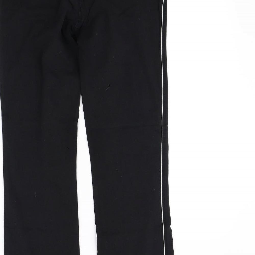 Maine New England Womens Black Trousers Size 12 L28 in