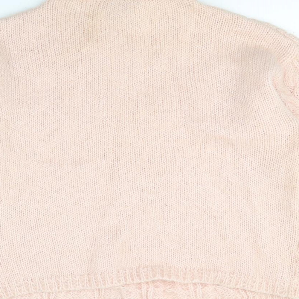 Preworn Womens Pink Pullover Jumper Size 14