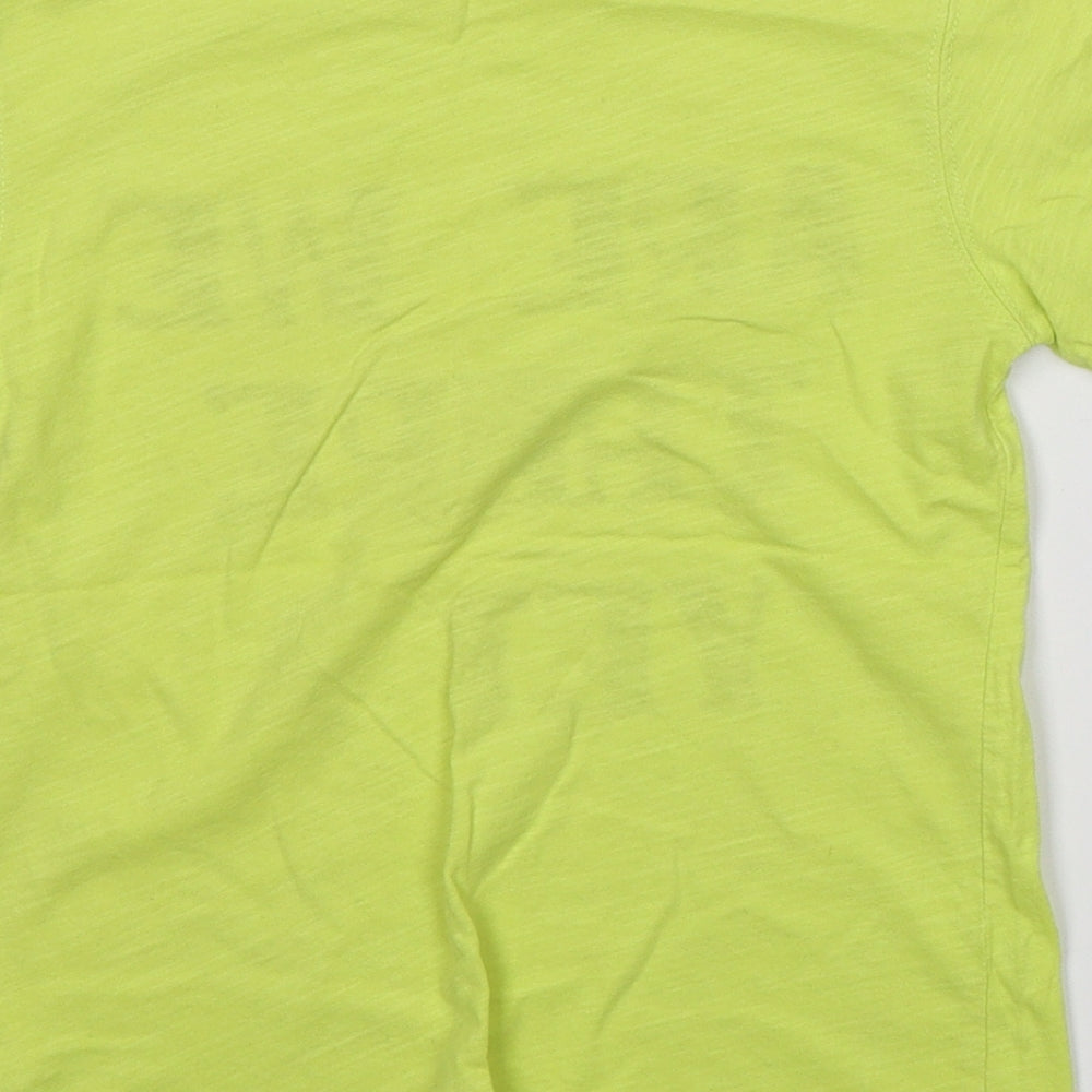 Gap Boys Green Basic T-Shirt Size 6-7 Years