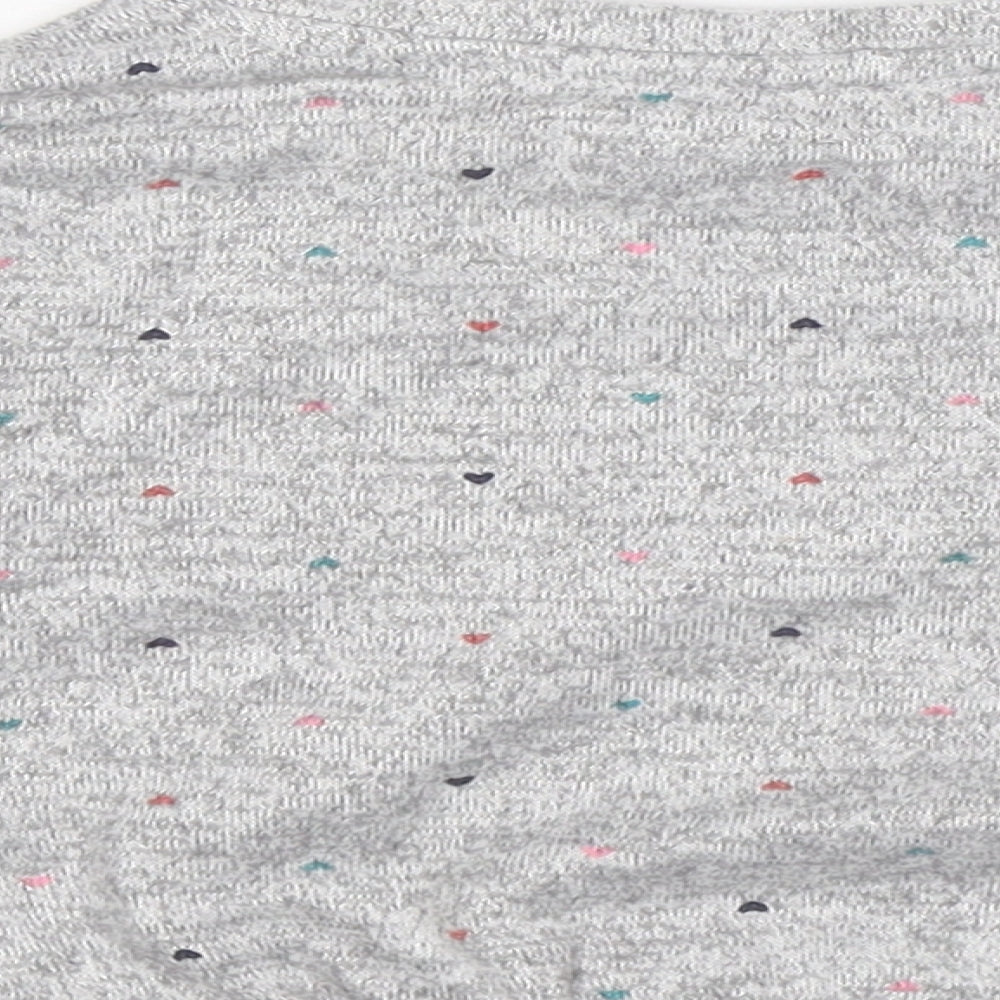 TU Baby Grey Spotted Kaftan Pyjama Top Size 18-24 Months