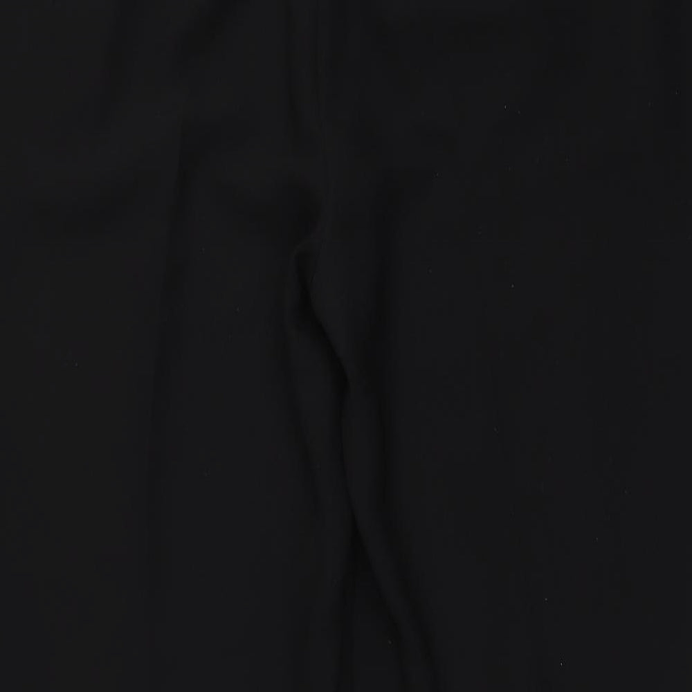 Marks & Spencer Womens Black Dress Pants Trousers Size 18 L24 in - tapered
