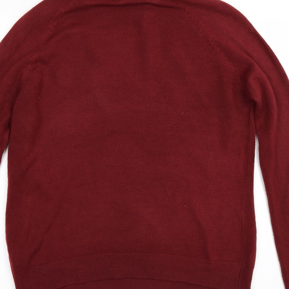 Primark Womens Red Pullover Jumper Size 12