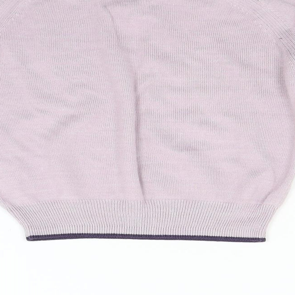 NEXT Girls Pink Knit Pullover Jumper Size 2 Years